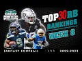Top 30 Running Back Rankings Week 8 - 2022 Fantasy Football