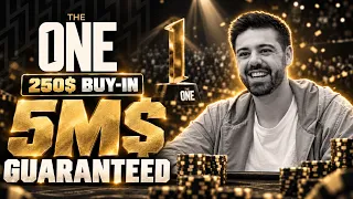 $250 Buy-In… $1 MILLION Guaranteed for 1st Place!