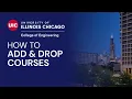 How to Add Drop Courses