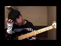 The weekend(Funk Wav Remix) - SZA,Calvin Harris (Bass cover)