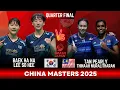 Baek Ha Na Lee So Hee KOR Vs Tan Pearly Thinaah Muralitharan MAS China Masters 2025 Badminton