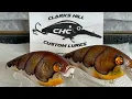 How to paint a Custom Lure Using Whitmore Farm Stencils Magnum fishing lures