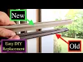 How to replace door weather strip