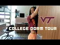 COLLEGE FRESHMAN DORM TOUR VIRGINIA TECH