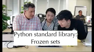 Python standard library Frozen sets