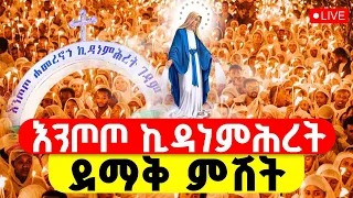 LIVE ቀጥታ ከእንጦጦ ኪዳነምሕረት ደማቅ ምሽት የዛሬው ይለያል 4 ኛ ቀን 