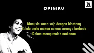 Download Opiniku - Iwan Fals (Lirik Lagu) MP3