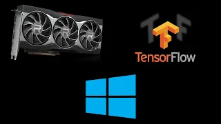 Tensorflow on AMD GPU with Windows 10
