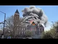 WATCH Floyd County Historic Courthouse in downtown Rome fully engulfed in flames