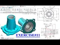 Solidworks Exercise tutorial Automobile part Exercise