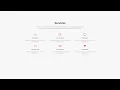 Responsive Services Section Using Only HTML CSS