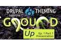 Drupal 8 theming from the ground up stream S01P01