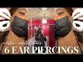 Custom CONSTELLATION piercings - 6 Piercings in a DAY Kaye Bassey