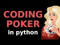 Code a toy poker solver in python