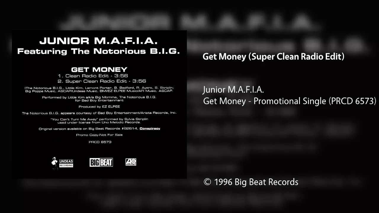 Junior M.A.F.I.A. - Get Money (Super Clean Radio Edit)