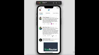 React Native Twitter Like Animation reanimated