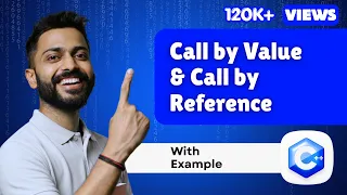 Lec-32 Call by Value Call by Reference C programming for beginners