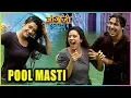 Download Lagu Hiba Nawab And Nikhil Khurana Pool Masti | Jijaji Chhat Par Hai