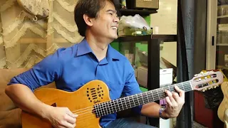 Download Jimmy Bondoc sings his hit song with his Restored Godin MP3