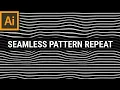 Wavy Lines Seamless Pattern Repeat