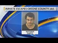 Greene County escaped inmate