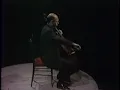 Janos Starker in Recital: Part 3 of 4.  Saint-Saens: The Swan.  Popper: Tarantella