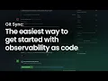 Git Sync Observability as code built for scale Demo Grafana Labs