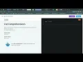7 List Comprehensions Python Intermediate Sololearn