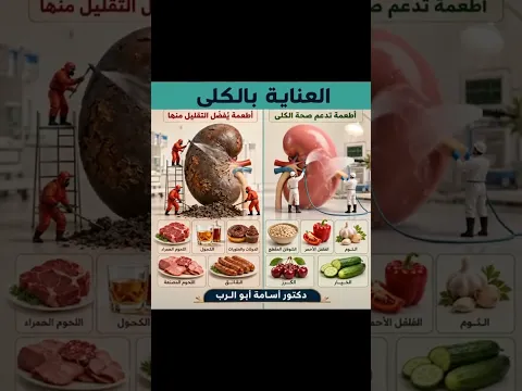 الكلى تعمل بصمت طوال اليوم لتنقية الدم والتخلص من الفضلات، لكن بعض العادات الغذائية قد تزيد العبء