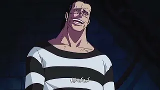 لوفي يتفاجئ بوجود السير كروكودايل في سجن الامبل داون Luffy Meets Crocodile In Impel Down Prison 