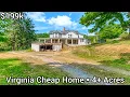 Virginia Homes For Sale 199k 4 Acres Home With Land Virginia Real Estate Saltville
