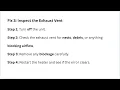How To Fix Rinnai Tankless Water Heater Code 10 - Air Supply or Venting Error Fix