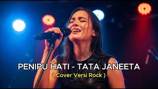 penipu hati rock version tata janeeta cover by studio music ai