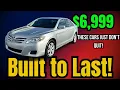 5 Cheap Cars Under 7 000 with LEGENDARY Reliability