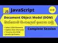 JavaScript Programming 03 - DOM Handling Complete Session