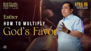 How To Multiply God s Favor Bong Saquing April 6 2025