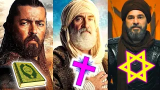 ديانات وأعمار جميع ممثلين مسلسل قيامة ارطغرل لن تصدق بعض ديانتهم 