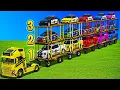 Download Lagu TRIPLE TRANSPORT POWER PICKUPS SHELBY, BMW, SKODA \u0026 CHAOS DELIVERY! Farming Simulator 25
