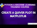 Create a Quiver Plot in Matplotlib