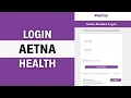 How to Fix Aetna Health Login Not Working Aetna Health Login Issue Solved 2024