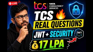 TCS Java Developer Interview JWT Token Spring Boot Microservices Java 8 System Design