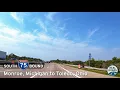 Interstate 75 Monroe Michigan to Toledo Ohio Real Roads Real Drives