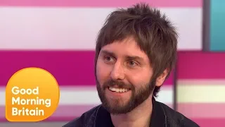james buckley will never let his kids watch the inbetweeners good morning britain