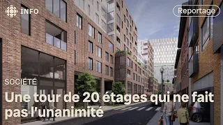 Le projet de 20 étages dans Saint-Roch soulève des inquiétudes