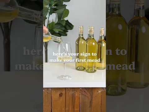 TURNING HONEY INTO ALCOHOL