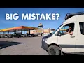 Lagu Camping at a Truck Stop for the First Time | Van Life in New Mexico