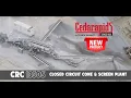 Cedarapids CRC1350S Portable Closed Circuit Cone Screen Plant