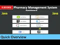 Pharmacy Management System in java JFrame Mysql Database Netbeans IDE