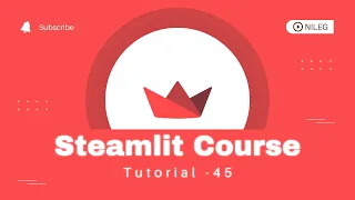 Animations In Streamlit Complete Streamlit Python Course Streamlit Tutorial 45