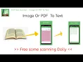 OCR Text Scanner - Extract Text From Image Or PDF